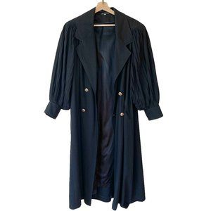 Vtg Oversized Avant Garde Trench Coat